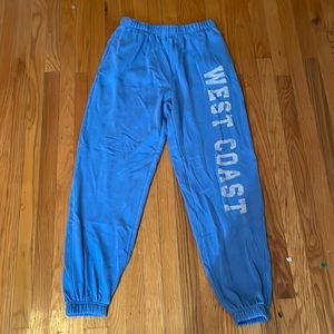 blue west coast sweatpants